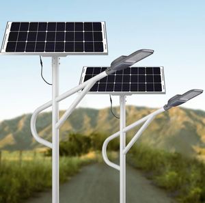 Lampadaire solaire LED haute luminosité IP65 pour éclairage extérieur - Product Image 3