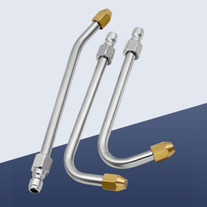 Lance de pulvérisation à angle réglable pour <span class=keywords><strong>nettoyeur</strong></span> <span class=keywords><strong>haute</strong></span> <span class=keywords><strong>pression</strong></span>, embouts de buse, tige métallique, raccord de lance à jet - Product Image 2