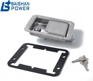 BAISHAN Power-piezas de repuesto para toldo, controlador de Hardware, caja de Panel, cerradura de puerta de paleta, generador de bisagras de acero inoxidable, llaves y cerraduras