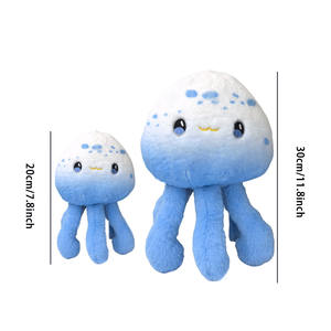 Vente en gros de peluche Méduse Jouet en peluche Animal de mer en peluche Cartoon - Product Image 2