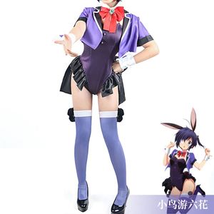 ชุดคอสเพลย์ตัวละคร Takanashi Rikka จากอนิเมะ Cyuunibyou Demo Koigashitai ชุดกระต่ายสาว ชุดคอสเพลย์ใหม่สำหรับงานคอมมิคคอน ปาร์ตี้คอสเพลย์ - Product Image 1