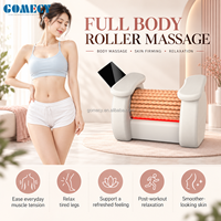 Gomecy A72 Chaise de massage professionnelle à rouleaux pour le remodelage corporel avec rouleaux en bois de hêtre massif pour les spas et les salons de beauté