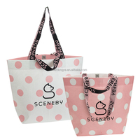 Ouye Rpet laminé Non tissé sac étanche écologique personnalisé impression logo réutilisable épicerie pliant sac à provisions