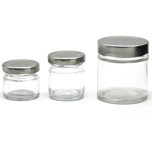 Pot en verre cylindrique personnalisé avec logo, 25 ml, 35 ml, 100 ml, pour la cuisine, le stockage alimentaire, mini pot à confiture, miel, avec bouchon à vis - Product Image 6