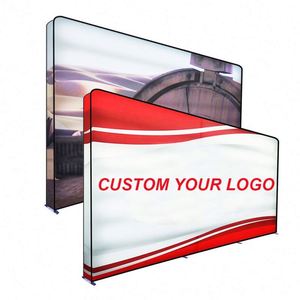 กล่องไฟผ้าติดผนังอะลูมิเนียม กล่องไฟ LED Backlit ผ้าพิมพ์ลาย กล่องไฟ LED Backlit แบบพับได้ - Product Image 1