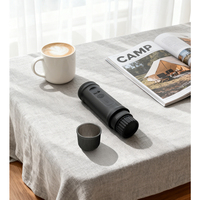 Machine à café à capsules automatique portable Aikelong, électrique, pression de pompe 20 bars, réservoir d'eau de 65 ml, matériau ABS, multi-usages