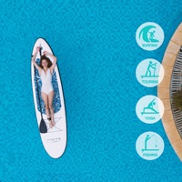 Funwater – planche à ailes gonflable hydrofil, planche de paddle stand up sup bord, planche de pratique de surf