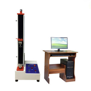 Tek sütun tasarımı ile plastik Film kauçuk tekstil evrensel çekme güç testi makinesi - Product Image 3