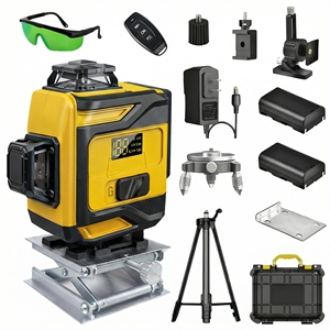 Nivel <span class=keywords><strong>Láser</strong></span> Eléctrico de Alta Precisión de Fábrica, 16 Líneas, Luz Verde 4D, Nivelación Automática, Instrumento para Pavimentación de Pisos y Paredes - Product Image 2