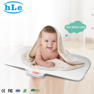 चीन निर्माता बहुक्रियाशील इलेक्ट्रिक प्लास्टिक डिजिटल वजन शिशु शिशु स्केल ऊंचाई मापने के साथ - Product Image 3