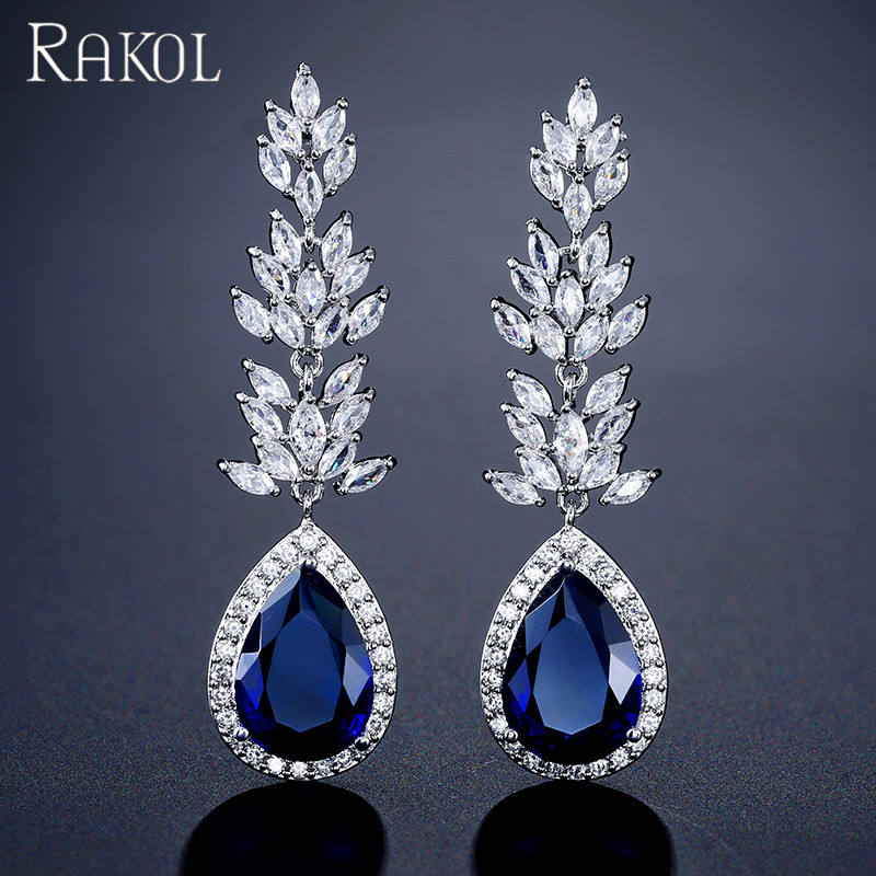 White Gold Blue Stone