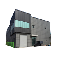 Bâtiments d'entrepôt préfabriqués en structure acier avec kits de construction métalliques, design moderne pour usage résidentiel, origine Chine