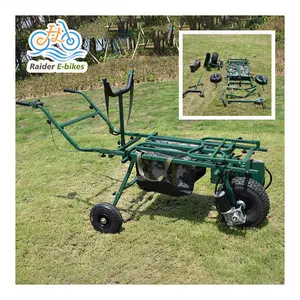 Raider-Good Quality outdoor powered fishing barrow electric trolley brushless hub 250W motor foldable electric barrow