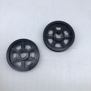 Polea de elevador Zhanpeng 75x17x15, polea redonda para grúa pórtico - Product Image 1