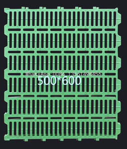 500*600 सूअरों के लिए सुअर हवा का झोंका मंजिल प्लास्टिक फर्श - Product Image 6