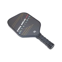 Raquette de pickleball en fibre de carbone approuvée par l'USAPA pour débutants pressée à froid avec une épaisseur de 13mm à 16mm