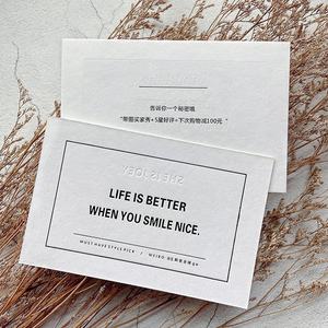 Obtén reseñas de 5 estrellas, de buena calidad producto barato, insertar tarjeta de agradecimiento - Product Image 2