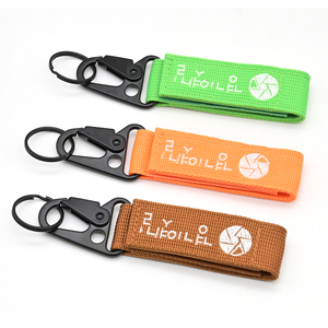 สายรัดพวงกุญแจยุทธวิธีทำจากไนลอนกระเป๋าเป้สะพายหลังกลางแจ้งพร้อมห่วงล็อกตีนตุ๊กแก - Product Image 6