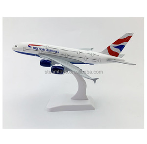 Modelo de avión fundido a presión A380 British Airways 20CM modelo de avión de aleación escala 1:<span class=keywords><strong>300</strong></span> para coleccionables de viaje - Product Image 3