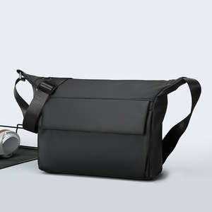 Bolso Bandolera de Hombre de Moda, de Alta Calidad, en Cuero PU Impermeable, con Cierre de Cremallera, Gran Capacidad, para Uso en Exteriores - Product Image 5