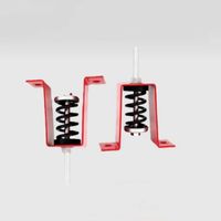 Amortisseur de vibrations suspendu XHS, type HV, pour pipeline et plafond, anti-corrosion, installation facile, hôpital, école