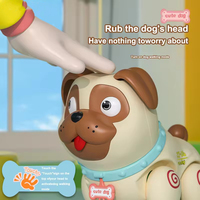 Nouveau jouet pour chien mignon, jouet électrique éducatif pour chien, marche, vaporisation, chante, danse, interactif, lumière, musique pour les enfants