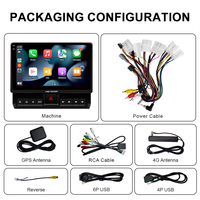 Lecteur DVD de voiture Android, unité principale, autoradio 9/10 pouces, Carplay, GPS, navigateur, lecteur multimédia pour Land Cruiser LC70/76/78/79 2005