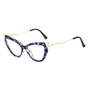 2025 Mới Nhất Thời Trang Phụ Nữ Của Kính Quang Học Chống-Màu Xanh Ánh Sáng Màu Xanh Ngăn Chặn Ánh Sáng Mèo Khung Mắt Với Kim Cương Hình Dạng Khuôn Mặt Phù Hợp - Product Image 3