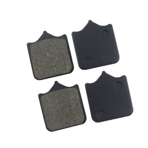 Plaquettes de frein à disque pour moto, frein à disque en cuir FA604 pour Huanglong 600 Jinpeng 502 <span class=keywords><strong>Benali</strong></span> - Product Image 1