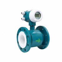 Débitmètre électromagnétique intégré robuste, étanche IP68, pour la surveillance des pipelines souterrains, magnomètre numérique RS485 Modbus