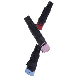 Folding <b>Umbrella</b> <b>Automatic</b> Manual Eight Rib Steel Frame Sun Rain Protection Travel Use Black Coating UV Shielding - Product Image 1