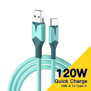 <span class=keywords><strong>Cable</strong></span> <span class=keywords><strong>USB</strong></span> Tipo C de Carga Rápida para Teléfono Móvil Android, de 60W a 100W, Material Ecológico de Alta Calidad - Product Image 1