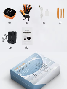 Venta directa de fábrica, ejercitador de mano, entrenador de dedos, guantes de robot de rehabilitación de manos - Product Image 5