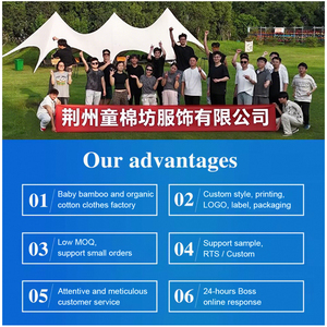 ชุดนอนเด็กขายส่ง ผ้าไผ่ 95% สแปนเด็กซ์ 5% ลายพิมพ์<span class=keywords><strong>ลูก</strong></span>บอลสั่งทำได้ ระบายอากาศดี สวมใส่สบาย ชุดนอนเด็กแรกเกิดแบบยู<span class=keywords><strong>น</strong></span>ิเซ็กซ์ ชุดรอมเปอร์แบบมีซิป - Product Image 6