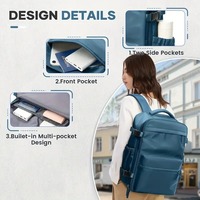 Sac à dos de voyage à compression sous vide écologique grande capacité, étanche, pour ordinateur portable – Offre Spéciale
