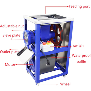 CHANG QING Nouveau Hachoir à <span class=keywords><strong>viande</strong></span> 42 à <span class=keywords><strong>broyeur</strong></span> de <span class=keywords><strong>os</strong></span>, Moteur électrique 220V, Hachoir automatique, Machine à hacher 200-230KG/H pour légumes <span class=keywords><strong>et</strong></span> volaille - Product Image 2