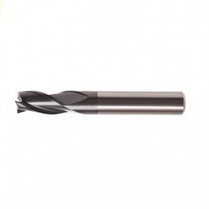 Fraise à queue en carbure monobloc Ttake Standard Ta1404, revêtement Nano TiAlN, hélice 30 degrés, 3 cannelures, pour usinage du métal - Product Image 2