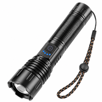 Lampe de travail LED étanche en alliage d'aluminium 5440, faisceau réglable, zoom, Type-C, rechargeable 1800 mAh pour réparation automobile et garage