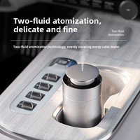 Diffuseur d'air intelligent pour voiture, humidificateur portable à détection automatique, régulation à trois niveaux, matériau en alliage