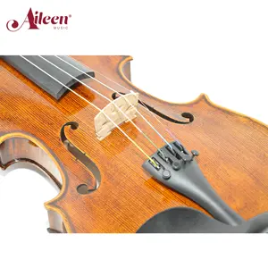 AileenMusic Highly Figured Maple Antique Professional Solid Violin VH200S