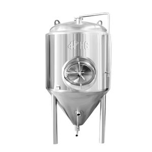 Réservoir <span class=keywords><strong>de</strong></span> fermentation pour <span class=keywords><strong>vin</strong></span> et bière HG en acier inoxydable 7BBL avec gaine à fossettes et fonctionnement facile - Product Image 1