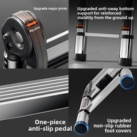 Échelle télescopique MAGDOLI en acier inoxydable épaissi, portable, pliable, pour usage domestique, type A, capacité 150 kg