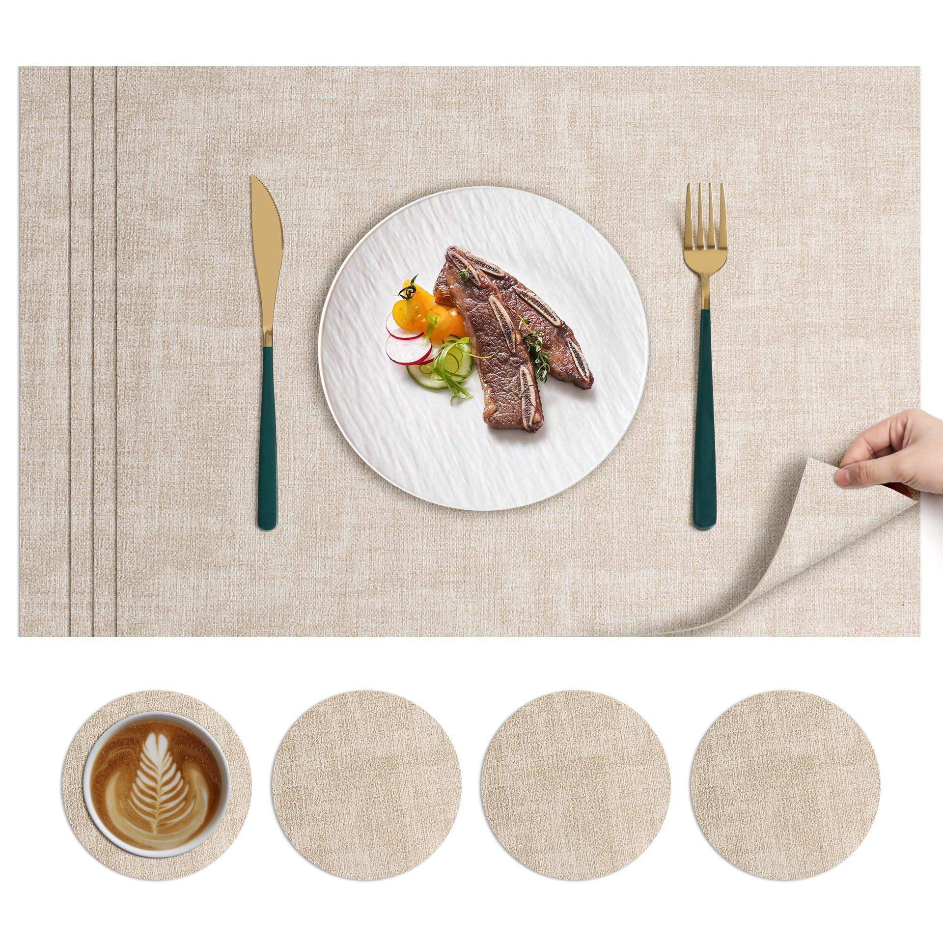 Right angle-creamy-white