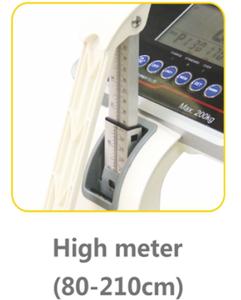 Hochpräzise <span class=keywords><strong>200kg</strong></span> Gewichts waage <span class=keywords><strong>Personal</strong></span> BMI Körperfett messung Analyse Größe und Gewicht Waage - Product Image 4