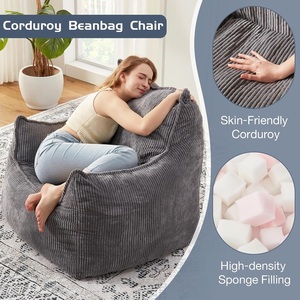 Fauteuils paresseux pour adultes avec rembourrage en mousse déchiquetée inclus - Product Image 5