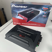 Amplificateur de puissance OPG 4 canaux PIoneeA 1200w, amplificateur audio de voiture de classe AB