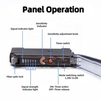 Capteur à fibres optiques matricielles Inductsensor Libre Freestyle Sensor 2 EX-NA11 NPN Gtric