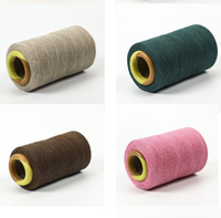 Fil à tricoter en coton mélangé OE 10s 12s 16s 65/35, écologique et recyclable, pour chaussettes