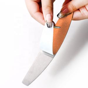 สแตนเลสตะไบเล็บ + 10 ชิ้นเปลี่ยนกระดาษทราย Pad ชุดแต่งเล็บ 8 สีสต็อกเปลี่ยนกระดาษทราย Pad ชุด - Product Image 3