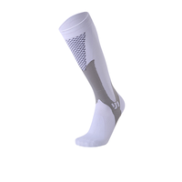 Chaussettes de compression de sport pour marathon en plein air pour hommes et femmes, chaussettes de mollet en tricot d'automne pour la course à pied, l'escalade, adultes
